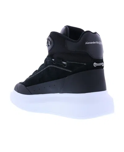 Alexander Mcqueen Logo Sports Shoes In Black