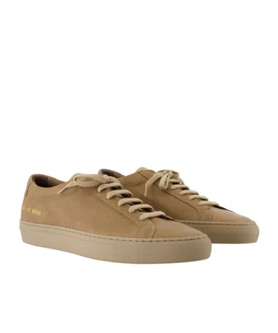 Common Projects "achilles Premium" Sneaker In Brown
