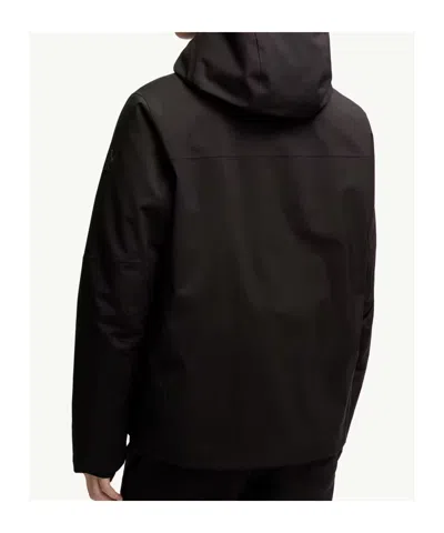 Moncler Chanavey Hooded Ski Jacket In Black