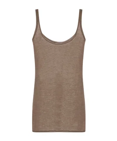 The Row Sleeveless Vest In Blue