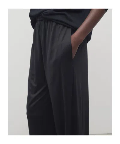 The Row Bellana Pant In Silk And Viscose In Animal Print