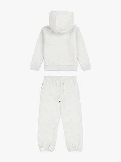 New Balance Boys Logo Tracksuit In Gray