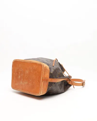 Pre-owned Louis Vuitton Monogram Noé Gm Bag In Brown