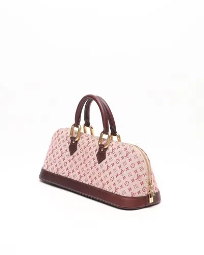 Pre-owned Louis Vuitton Mini Lin Alma Long Bag In Multi