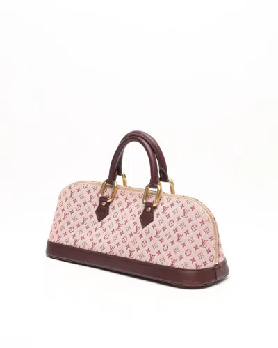 Pre-owned Louis Vuitton Mini Lin Alma Long Bag In Multi