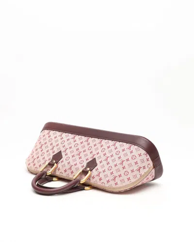 Pre-owned Louis Vuitton Mini Lin Alma Long Bag In Multi