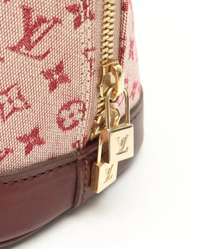 Pre-owned Louis Vuitton Mini Lin Alma Long Bag In Multi