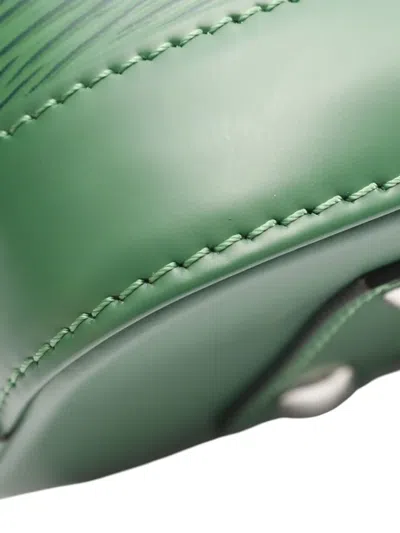 Pre-owned Louis Vuitton 2021-2025 Epi Alma Bb Satchel In Green