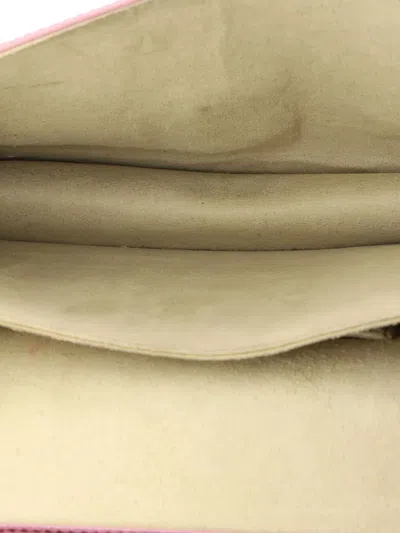 Pre-owned Fendi Kan I Bag Studded Leather Small Shoulder Bag In Red