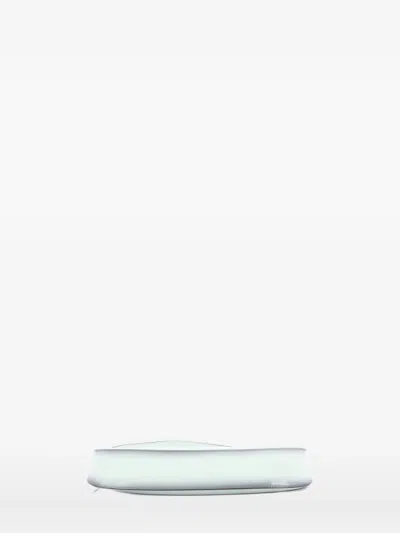 Pre-owned Prada Cleo Shoulder Bag Spazzolato Leather Medium Hobo Bag In White