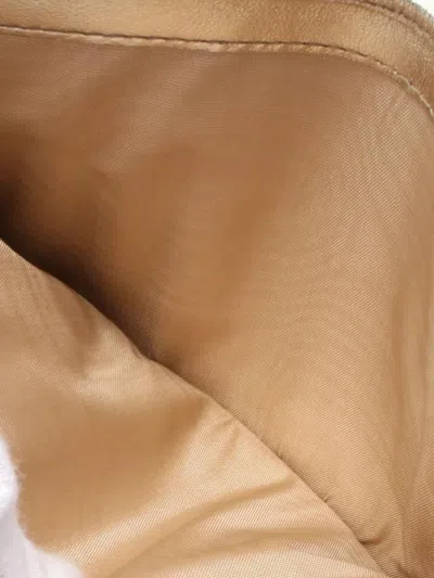 Pre-owned Miu Miu 2010-2025 Metallic Matelasse Wallet Small Wallets In Gold