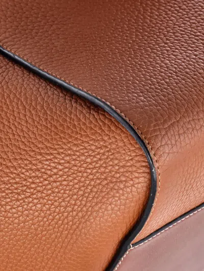 Pre-owned Loewe Hammock Bag Leather Small Shoulder Bag In Brown