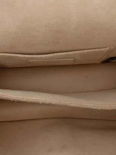 Pre-owned Fendi 2010-2025 Small Scalloped Leather Kan I Crossbody Bag In Pink