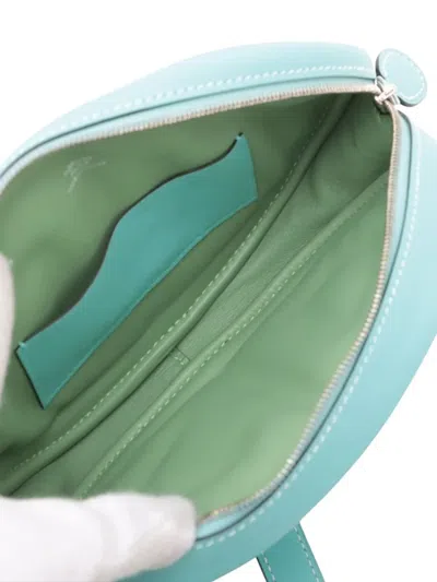 Pre-owned Hermes 2020 Swift In The Loop Belt Bag In Blue