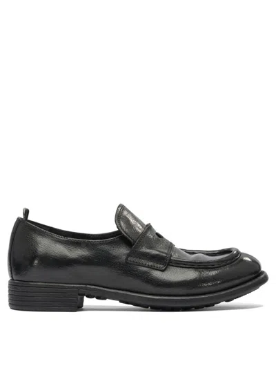 Officine Creative "calixte 020" Loafers In Black