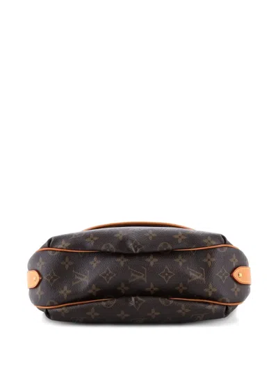 Pre-owned Louis Vuitton Tulum Handbag Monogram Canvas Pm Shoulder Bag In Brown