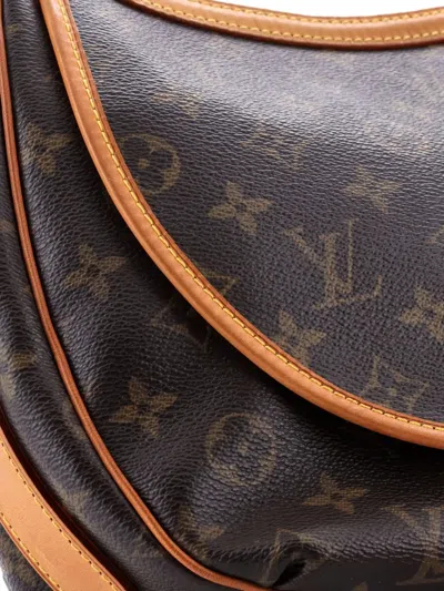 Pre-owned Louis Vuitton Tulum Handbag Monogram Canvas Pm Shoulder Bag In Brown