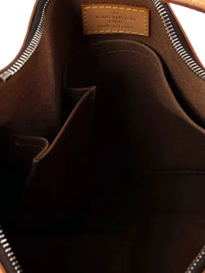 Pre-owned Louis Vuitton Tulum Handbag Monogram Canvas Pm Shoulder Bag In Brown
