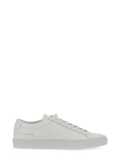 Common Projects Leather Sneakers In White