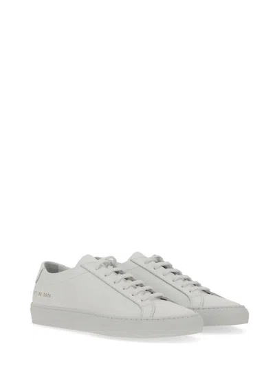 Common Projects Leather Sneakers In White