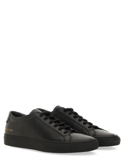 Common Projects Original Achilles Low Sneakers In Black