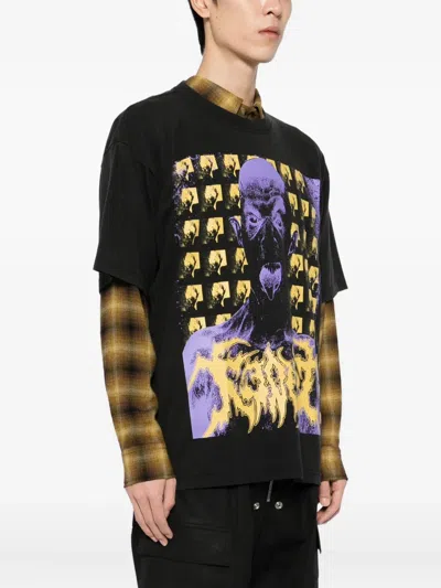 Kidill Graind The Power T-shirt In Blue