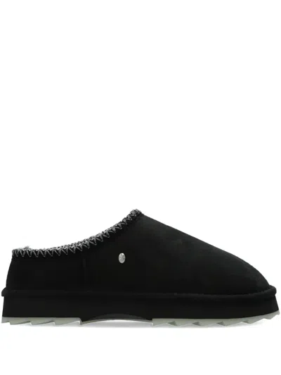 Emu Australia Sheepskin Trim Slipper In Animal Print