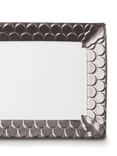 L'objet Aegean Rectangular Platter (19cm X 39cm) In Brown