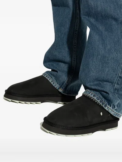 Emu Australia Sheepskin Trim Slipper In Animal Print