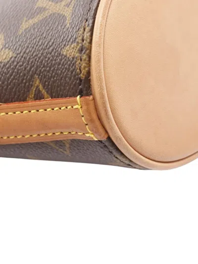 Pre-owned Louis Vuitton 2003 Monogram Drouot Crossbody Bag In Brown