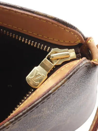 Pre-owned Louis Vuitton 2003 Monogram Drouot Crossbody Bag In Brown