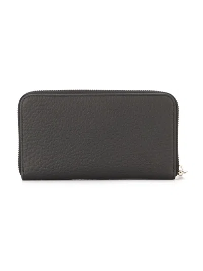Orciani 'soft' Wallet In Gray