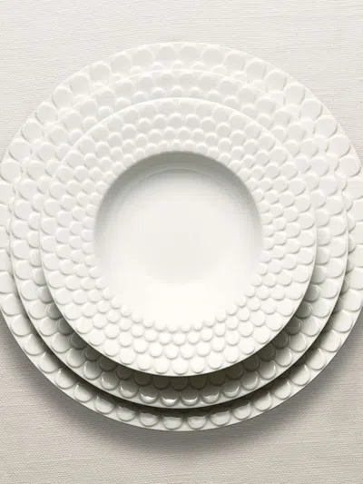 L'objet Aegean Rimmed Serving Bowl In White