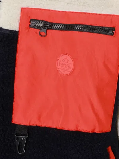 Mauna Kea Modern High Collar Jacket With Zip Pocket In Multi