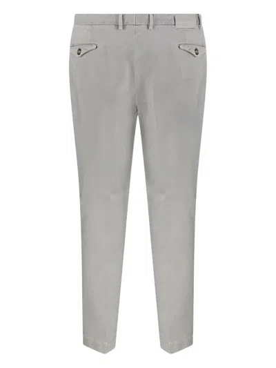 Santaniello Pleated Trousers In Gray