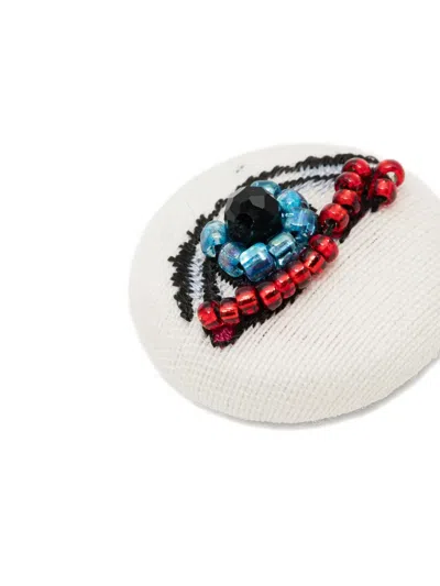 Undercover Eye-embellished Pin In Multi