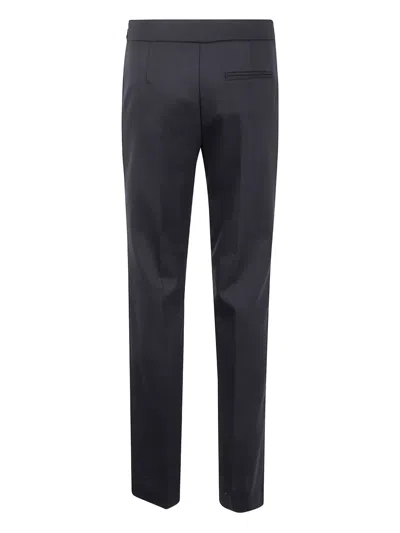 Pinko Wool Trousers In Gray