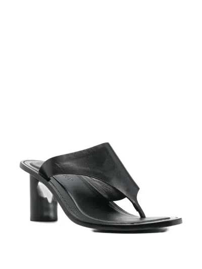 A.emery 70mm Hardie Heeled Sandals In Black