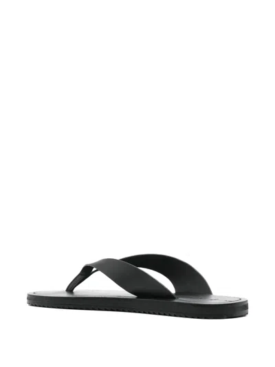 A.emery Flora Flat Sandals In Black