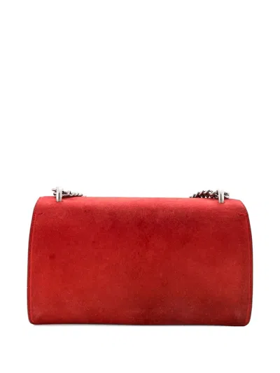 Pre-owned Gucci Dionysus Bag Suede Small Shoulder Bag In Red