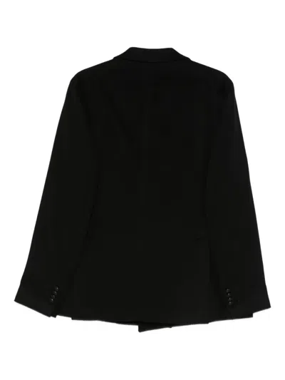 Tagliatore Double-breasted Jacket In Black