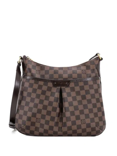 Pre-owned Louis Vuitton Bloomsbury Handbag Damier Pm Crossbody Bag In Brown