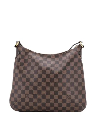 Pre-owned Louis Vuitton Bloomsbury Handbag Damier Pm Crossbody Bag In Brown