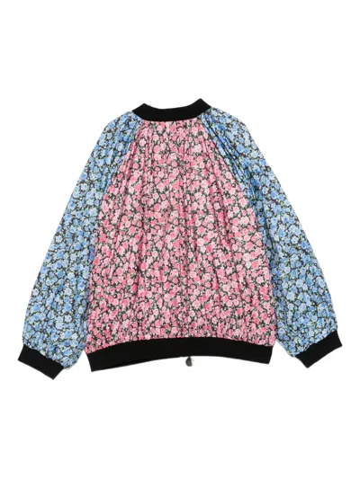 Stella Mccartney Floral-print Jacket In Pink