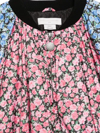 Stella Mccartney Floral-print Jacket In Pink