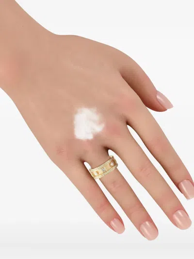 Pre-owned Lb Exclusive 18k Yellow Gold Diamond Ring