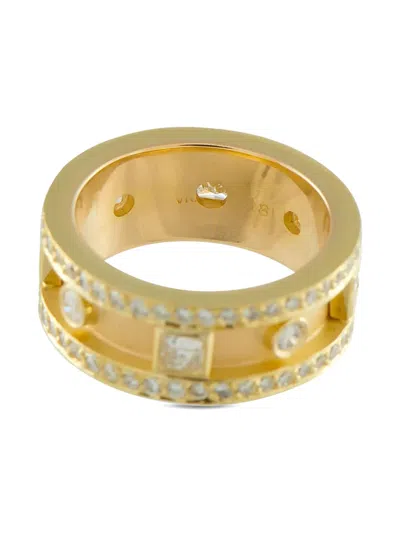 Pre-owned Lb Exclusive 18k Yellow Gold Diamond Ring