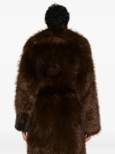 Jakke Kirby Faux-fur Coat In Blue