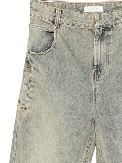 Entire Studios Belt-loops Jeans In Blue