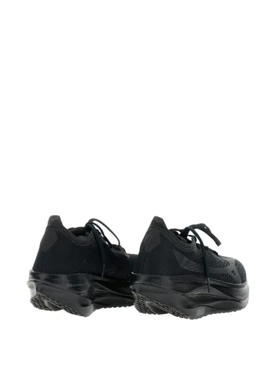 Comme Des Garçons X Mizuno Lace-up Fastening Sneakers In Black